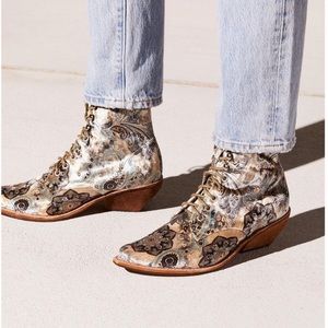 Jeffrey Campbell X Free People Grove Lace-up Western Boot